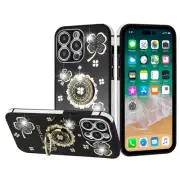 For Samsung Galaxy A13 5G Hybrid Ring Shock Hard Case with 2 Charging Cables