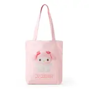 Sanrio Nuitori Plush Pitatto Friends My Melody Tote Bag Japan NEW