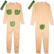 [Fun World] Adam and Eve Costume, Tan, One Size