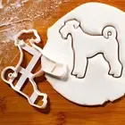 Airedale Terrier Dog Outline cookie cutter - Bake cute biscuit birthday treats