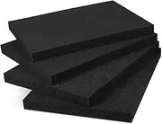 GARIOUANS Foam Sheets 4 Pack Dense Foam Board for Packing Soft Resilient Inserts Versatile Use for Tool Cases Crafts