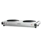 Kambrook 2400W Electric Portable Dual Ceramic Hotplate Cooktop Caravan Stove