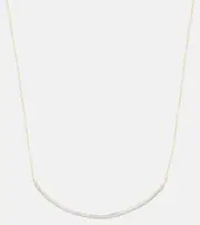 [Mateo] Mateo 14kt gold necklace with diamonds One size gold