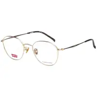 在飛比找momo購物網優惠-【LEVIS】Levis 光學眼鏡(金色LV7007F)
