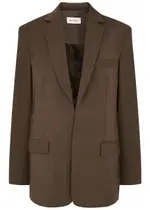 Matteau Wool-blend Blazer - Brown - 2 (UK 8 / S) 2 (UK 8 / S)