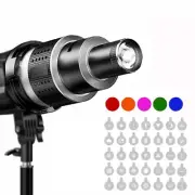 Optical Bowens Mount Projector Attachment Spotlight Conical Optical Snoot Pho