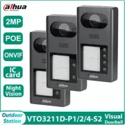Dahua VTO3211D-P1/P2/P4 S2 1/2/4-button IP Villa Door Station Doorbell Speaker