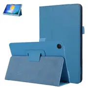 Tablet Protective Cover Stand Case for Samsung Galaxy Tab A8 Screen Protector-Sky Blue