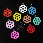 Evil Eye Pendant - 10 Colors double sided - The Seven Eyes Charm | FREE SHIPPING