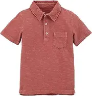 [Carter's] Baby Boys' Garment-Dyed Slub Jersey Polo