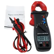 7.64" Digital Multimeter Clamp Meter Auto AC/DC Volt Amp Ohmmeter Tester Tool