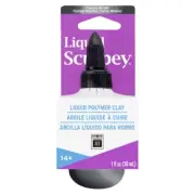 Sculpey Liquid 1oz-Charcoal Metallic