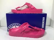 Birkenstock Womens Size 7 EU 38 Gizeh EVA Beetroot Flip Flops Sandals Y23-566