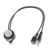 Improved PIR Sensor ABS USB 5V24V Light Sensor Switch for Security Monitors