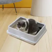 Cat Litter Sand Box Pet Cleaner Accessories Washable Portable Easy to Bedpan Pet