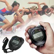 1-10x Digital Stopwatch Sport Counter Chronograph Date Time Odometer Watch Lot