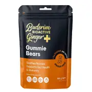 Buderim Ginger BioActive Ginger+ Gummie Bears 150g