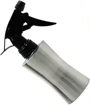 BAZEITFLOW Empty Metal Container Sprayer 220ml for Cleaning Hairdressing Plant Watering