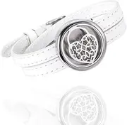 BIAIHQIE Aroma Diffuser Bracelet Open Lockets Bracelets Perfume Essential Oil Locket Bangle with Pads Free