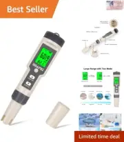 Precision Multi-Purpose Salinity Tester - Versatile Saltwater Meter with ATC