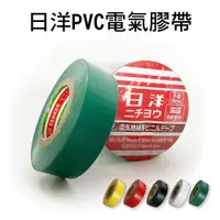 在飛比找PChome24h購物優惠-【穩妥交通】台灣製日洋 PVC電氣絕緣膠帶 18mmx16M