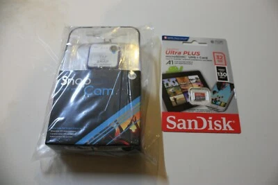Ion Snap Cam, Tap and Snap with 32 Gb Micro SD Card
