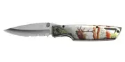 BUCK 175S3 Lightning HTA II Single Deer Folding Knife USA