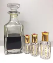BURMI QADEEM High Quality Agarwood Oil 3 ML,6 ML,12ML, Attar Oudh Oud, Burma.