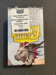 Dragon Shield Art Sleeves Matte Flesh & Blood Dromai Sealed Display Box 10 Packs
