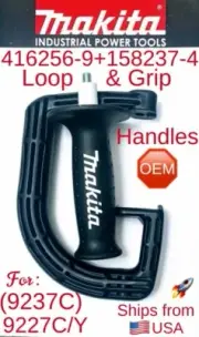 MAKITA 416256-9 + 158237-4 OEM Loop /Grip Handle Set for 9227CY (9237C) Polisher