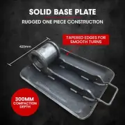 94kg Plate Compactor with 0.42x0.54m Base, Sprinkler System & Paver Pad