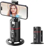 360 Rotation Stabilizer Monopod Desktop Tracking Gimbal with Remote