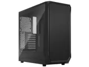 Fractal Design Focus 2 Black ATX mATX Mini ITX Clear Tinted Tempered Glass Mid T