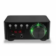 Amplifier Bluetooth 5.0 Digital Power Audio 50WX2 Stereo Home Theater USB Card