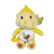 8" CARE BEAR COUSINS 2004 PLAYFUL HEART MONKEY STUFFED ANIMAL PLUSH NEW TAG