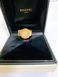 在飛比找Yahoo!奇摩拍賣優惠-Chanel 18K鑽戒