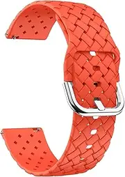 [TIOYW] 20mm Soft Watchband for Garmin Vivoactive 3/Move 3/Venu 2 Plus/SQ/Forerunner 645 245 MUSIC Silicone Strap Watchband Accessories
