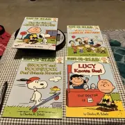 Peanuts by Charles M. Schulz NEW Ready-to-Read Level 2 Lot of4 Charlie Brown New