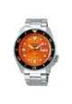 Seiko Mod The Garfield SRPD59K1M1 Men Black Custom Watch 42mm Rubber Strap Gray