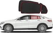 Genuine SNAPSHADES Car Rear Window Shades for Mercedes-Benz GLC Coupe 1st Gen (C253; 2016-2022)