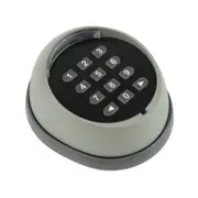 Metal Wireless Keypad Gate Opener Keypad Rolling Code 433Mhz Keypad for Garage Gate Door Access Control High Quality Black gray