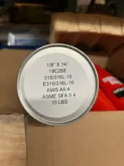 ARCOS 1/8" 316/316L STICK ELECTRODE 10# CAN