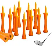 Golf Ball Tees, Reduce Friction Golf Tees, Unbreakable Practice Supplies Reduce Friction Sports Accessories for Indoor, Outdoor & Home