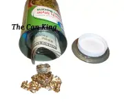 Green Beans diversion can safe stash cash jewelry box money piggy bank #49