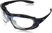 [Honeywell] Home S0620X Uvex Seismic Sealed Eyewear, Clear Lens, Metallic Blue Frame