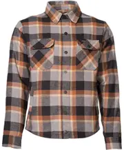 Rokker Memphis Rider Motorcycle Shirt, brown, Size S for Men