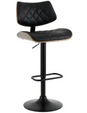 [Artiss] Leather Bar Stools in Black