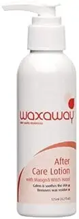3 PACK OF Waxaway After Care Lotion With Mango & Witch Hazel Pump 125ml