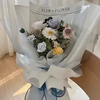 在飛比找蝦皮商城優惠-Floraflower 乾燥永生花束 - 風傳花信〖母親節禮