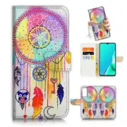 ( For Vivo Y22s ) Wallet Flip Case Cover AJ24558 Dream Catcher